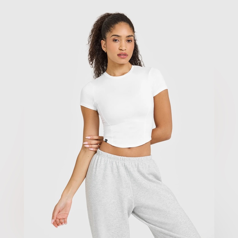 Oner Active Mellow Soft Mid Short Sleeve T-Shirt | White - M